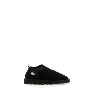 SUICOKE Slip-On Suede Sneakers Men BLACK